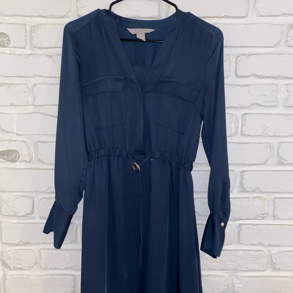 H&M Blue Dress